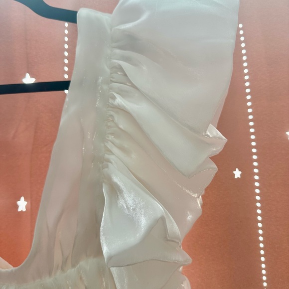 Molly Green White Angel Mini Dress - Picture 3 of 7